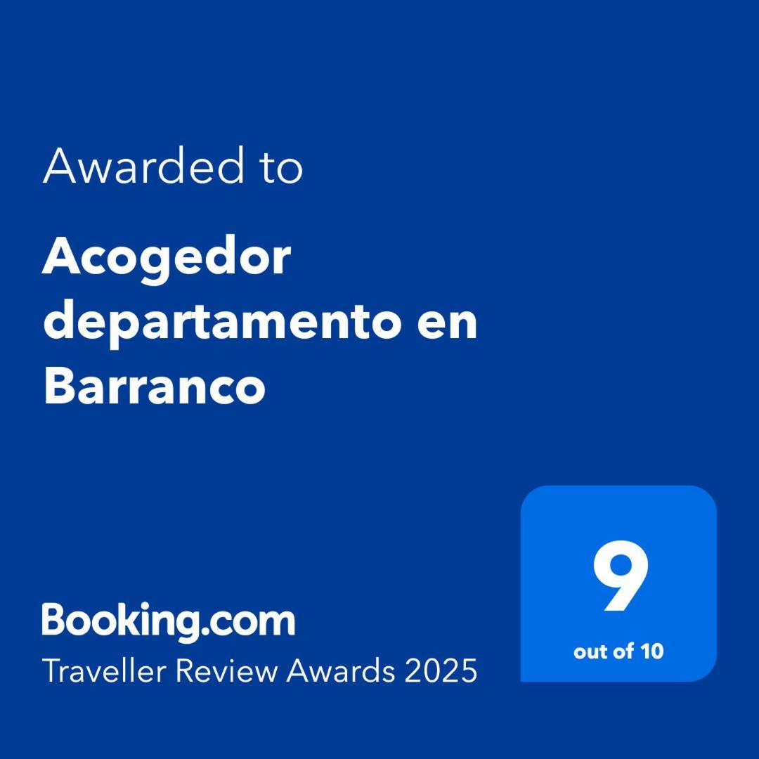 Acogedor Departamento En El Centro De Barranco Lägenhet Lima Exteriör bild